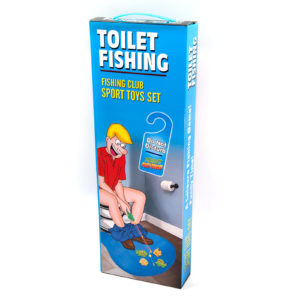 Novelty Toilet Bathroom Magnet Fishing Game