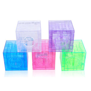 3D Maze Ball Treasure Box Piggy Bank