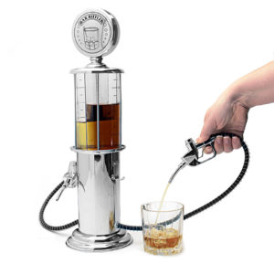Retro Gas Pump Beverage Dispenser Bar Butler (Double Dispensers)