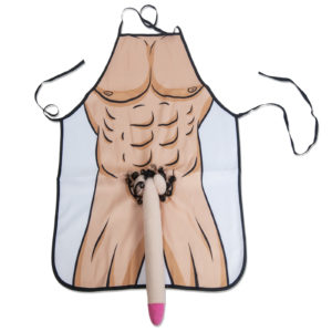 Sexy 3D Naked Man Penis Apron